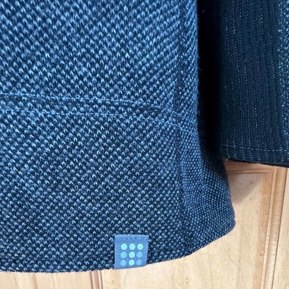 EUC, Title Nine Women’s Sz M Long Sleeve Zip Up Tweed Coat - Picture 14 of 16